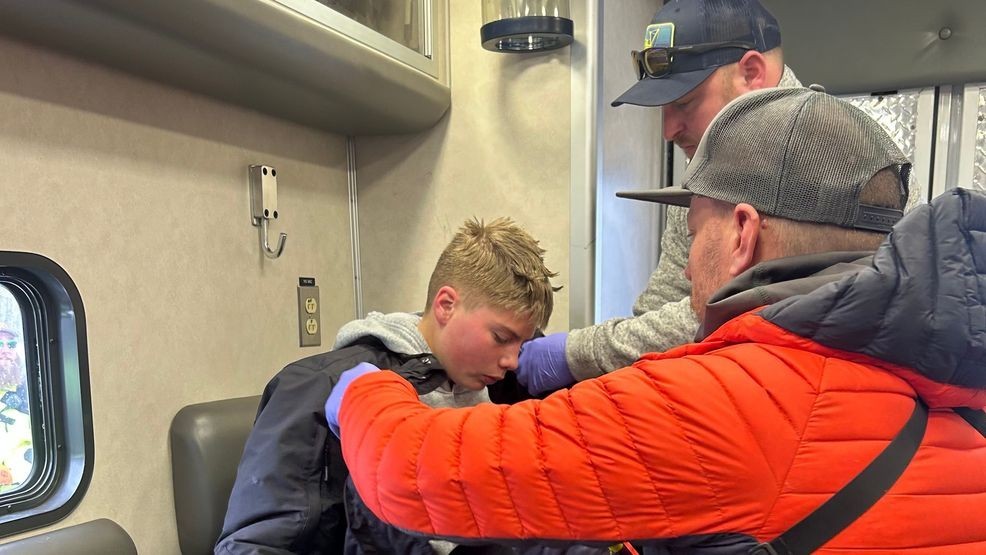 Image for story: 14-year-old Utah boy shares story of rescue after 21 hours alone in arctic temperatures