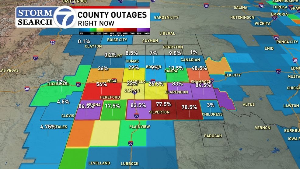 Image for story: Dangerous wind leaves 55k without power in Texas
