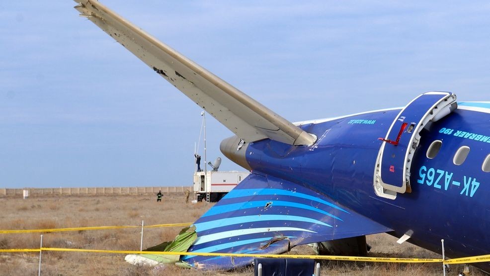 Image for story: Azerbaijan accuses Russia of accidental plane downing amid rising diplomatic tensions