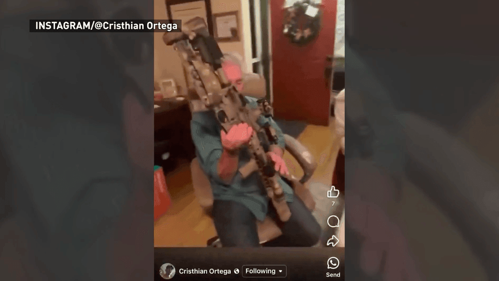 Image for story: Homeland Security probes judge's home after gang member found living there with guns